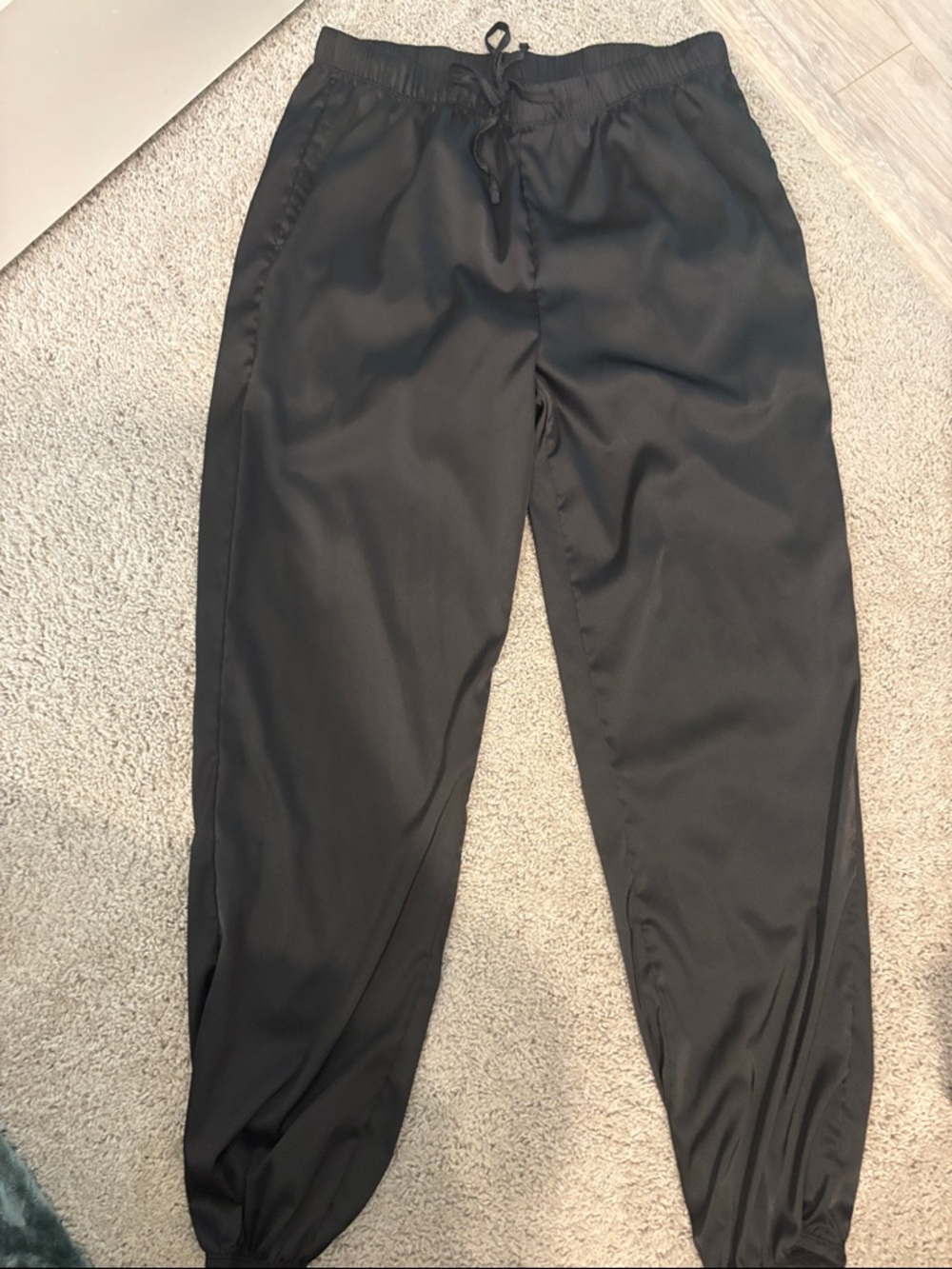 House of Harlow 1960 Black Drawstring Joggers